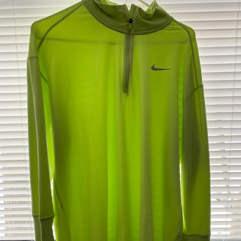 Nike lime green Dri-fit shirt